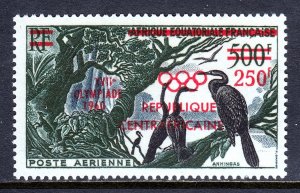 Central African Republic - Scott #C4 - MH - Small thin - SCV $9.00