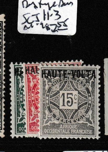 French Upper Volta SC J11-3 Postage Due MOG (2gfw) 