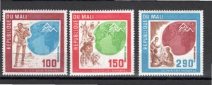 Mali 1975 MNH Sc C251-3