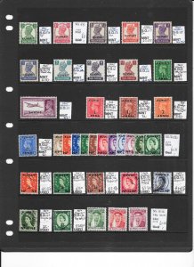 KUWAIT S/SHEET WITH SELECTION OF 1933-47 STAMPS MINT/USED PTSA £220+ (p)