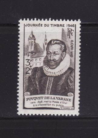 France B206 Set MNH Fouquet de la Varenne, Chef