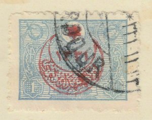 A6P4F95 Turkey Turkey 1915 Semi-Postal Stamp 1pi Used-