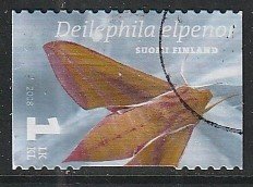 2008 Finland - Sc 1314c - used VF - 1 single - Deilrphilia elpenor