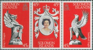 Solomon Islands 1978 SG357-359 Coronation set MNH