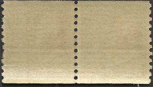 # 842 MINT NEVER HINGED Line Pair THOMAS JEFFERSON