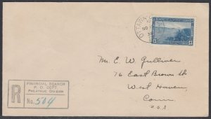 Canada Scott 242 FDC - 1938 King George VI Pictorial Issue