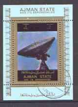 Ajman 1972 History of Space individual perf sheetlet #05 ...