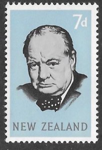 New Zealand # 371  Sir Winston Churchill    (1) Mint NH