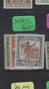 PENRHYN ISLANDS  (P3003BB)  SG 38-0     MOG