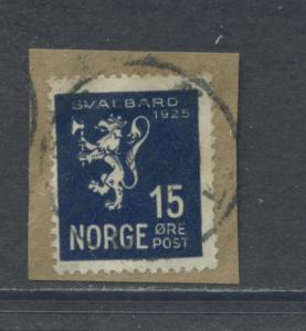 Norway 112  F  Used on piece