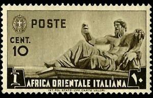 Italian East Africa Scott 4 Unused hinged.