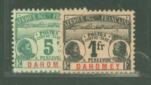 Dahomey #J1/J8