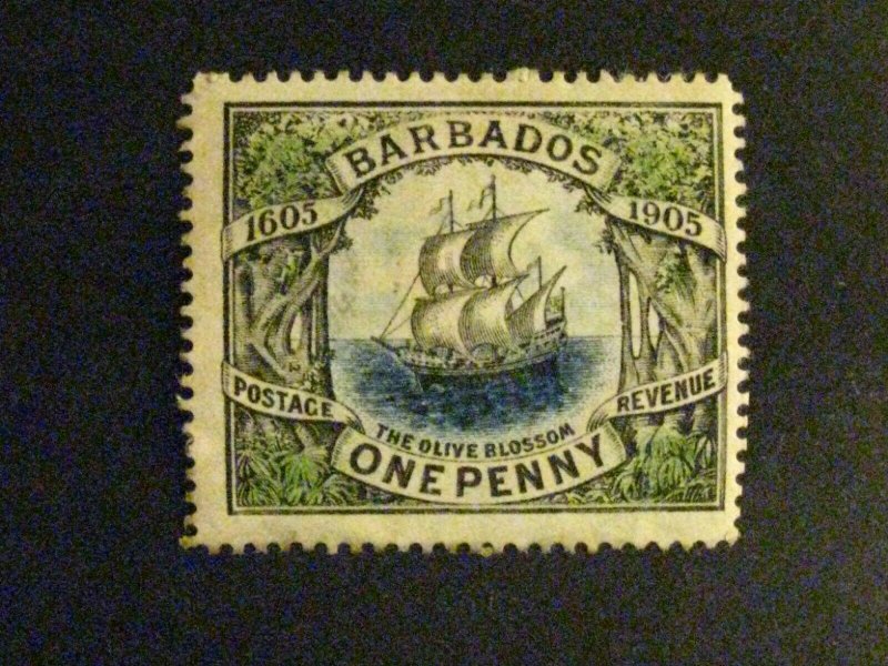  Barbados #109 mint hinged  a198.9212