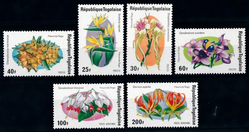 [67088] Togo 1975 Flora Flowers Blumen  MNH