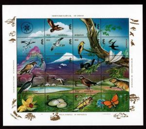 Mongolia # 2169 Mint Sheet Wildlife!