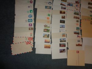 US POSTAL STATIONARY COLLECTION, MINT, ENTIRES, OVER 100+ ITEMS