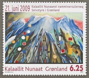 Greenland (2009) - Scott # 542,  MNH