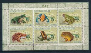 [32402] Mozambique 2007 Amphibians Frogs MNH Sheet