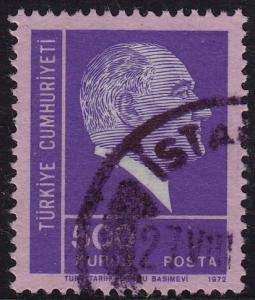 Turkey - 1972 - Scott #1932 - used