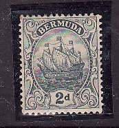 Bermuda-Sc#43- id6-unused hinged 2d Caravel-Ships-1913-