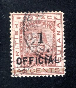 British Guiana, Scott #97, VF, Used,  CV $140.00  ..... 0850027