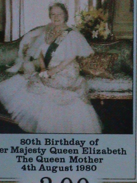 ANTIGUA-1980-QUEEN'S MOTHER 80TH BIRTHDAY MNH S/S-VF- WE SHIP TO WORLD WIDE