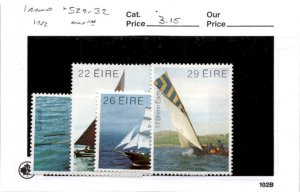 Ireland, Postage Stamp, #529-532 Mint NH, 1982 Ship, Boat (AC)