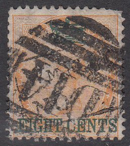 Straits Settlements 6 Used CV $42.50