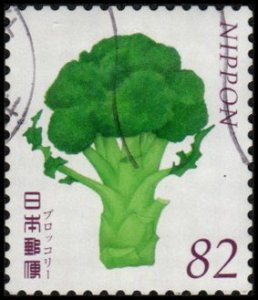 Japan 3963b - Used - 82y Broccoli (2015) (cv $1.10)