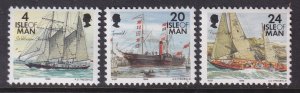 Isle of Man 683-697 Ships MNH VF