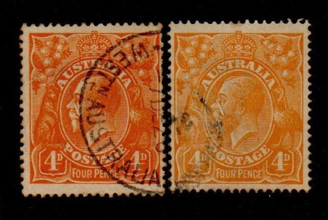 Australia 31 & 31a Used