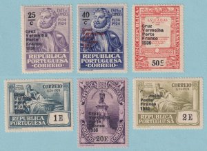 PORTUGAL 1S60 - 1S65 FRANCHISE STAMPS  MINT HINGED OG * SET - VERY FINE! - P507