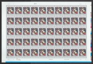 U.S.#2871 CHRISTMAS  MINT, VF, NH   FULL SHEET @ FACE VALUE!