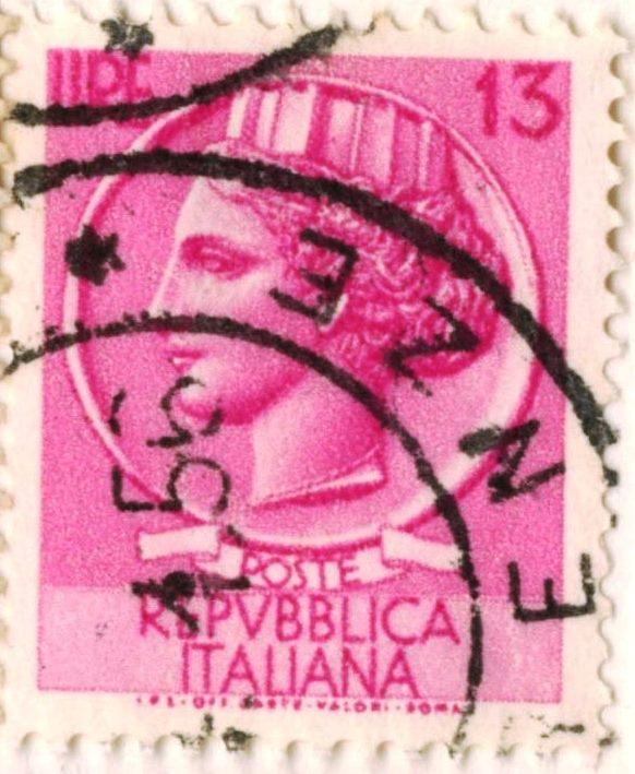 ITALY #628A, USED - 1953 - ITALY025