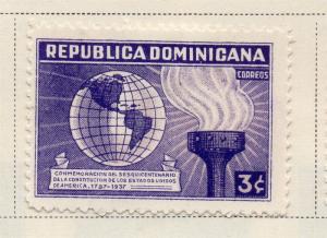 Dominican Republic 1938 Early Issue Fine Mint Hinged 3c. 272699