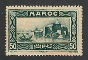 French Morocco; Scott 135; 1933; Unused; H