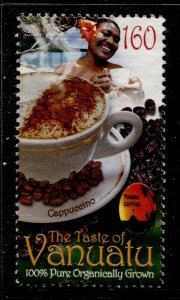 Vanuatu #1006 Tanna Coffee - Cappuccino Issue Used