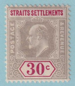 STRAITS SETTLEMENTS 100  MINT HINGED OG * NO FAULTS EXTRA FINE! - PUQ