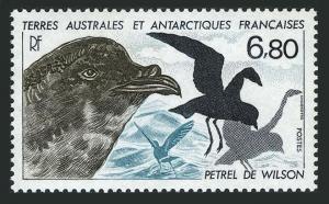 FSAT 139,MNH.Michel 241. Birds 1988:Wilson's petrel.