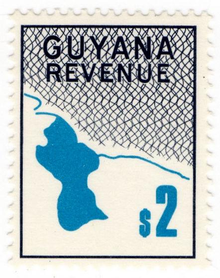 (I.B) British Guiana (Guyana) Revenue : Duty Stamp $2