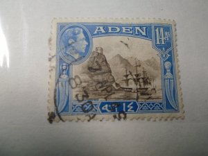 Aden  #  23A  used