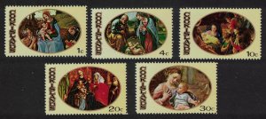 Cook Is. Christmas Paintings 5v 1969 MNH SC#268-272 SG#310-314