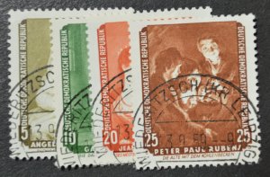 DDR Sc # 439-442, VF Used