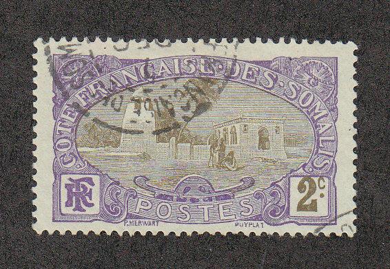 Somali Coast Todjoura Mosque (Scott #65) Used 