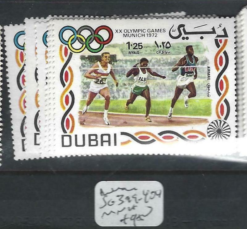 DUBAI   (PP1403B)   OLYMPICS  SG 399-404   MNH