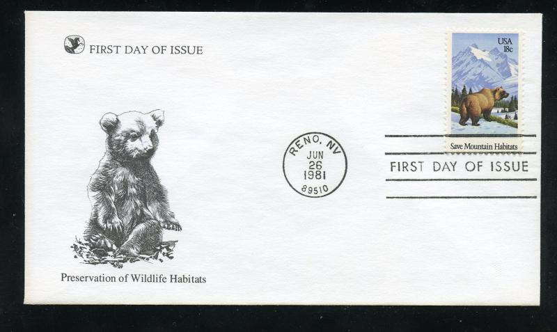 US 1923 Preserve Wildlife Habitat UA Readers Digest FDC