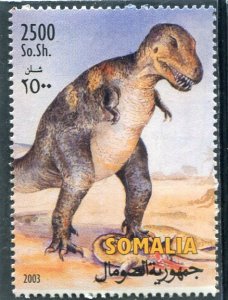 Somalia 2003 DINOSAURS 1 value Perforated Mint (NH)