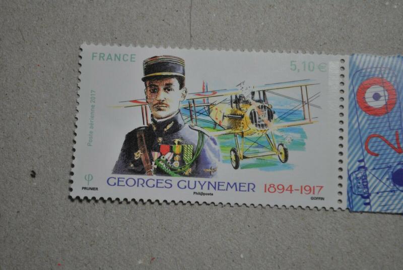 France 2017 - Georges Guynemer WWI  mnh