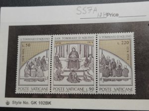 Vatican City Scott #557A Mint Never Hinged