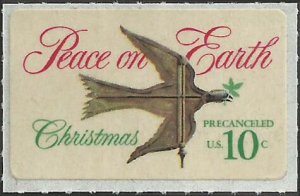 # 1552 Mint Never Hinged ( MNH ) CHRISTMAS DOVE AND WEATHER VANE SELF STICK